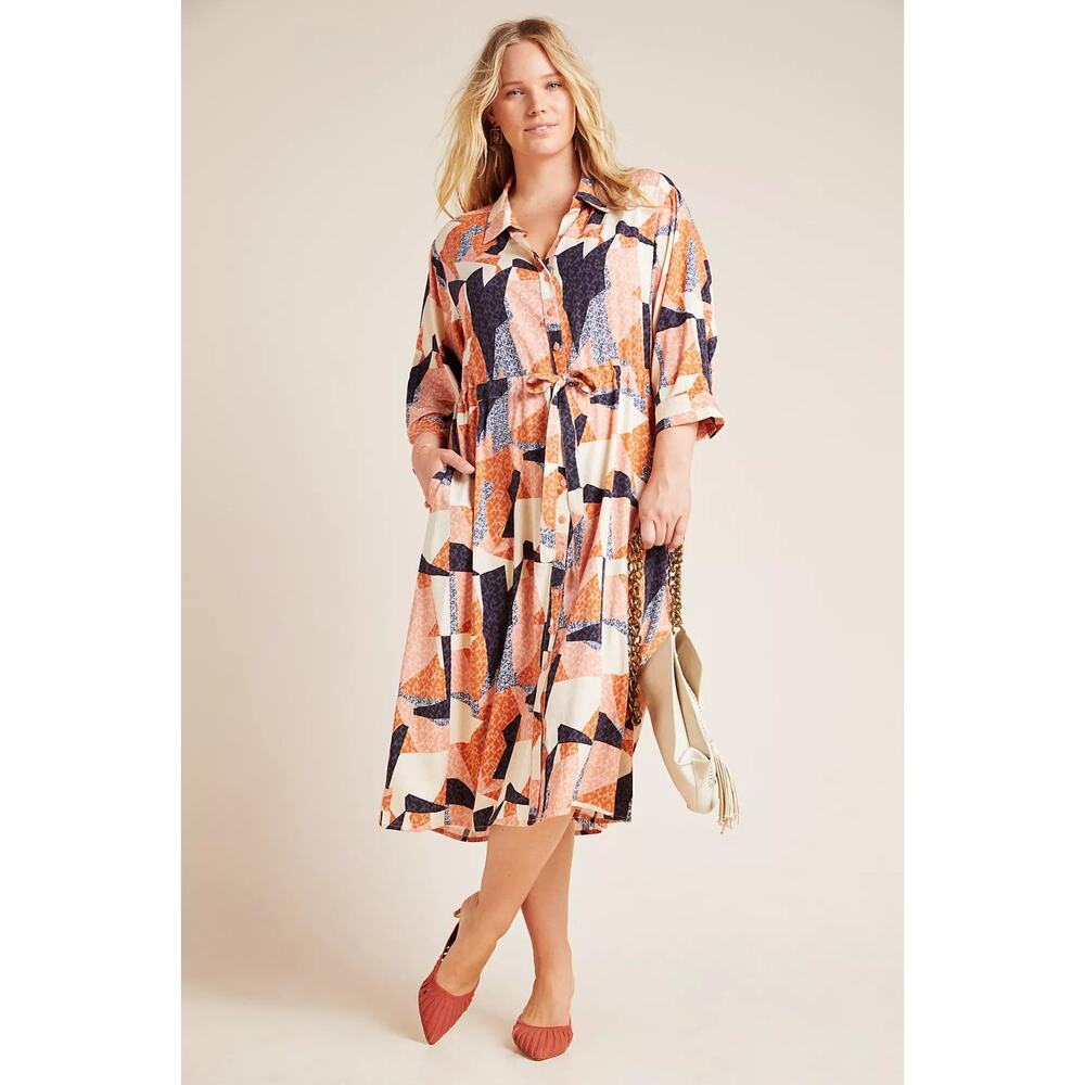 Anthropologie Corey Lynn Calter Clementine Midi Dress Women's Small
